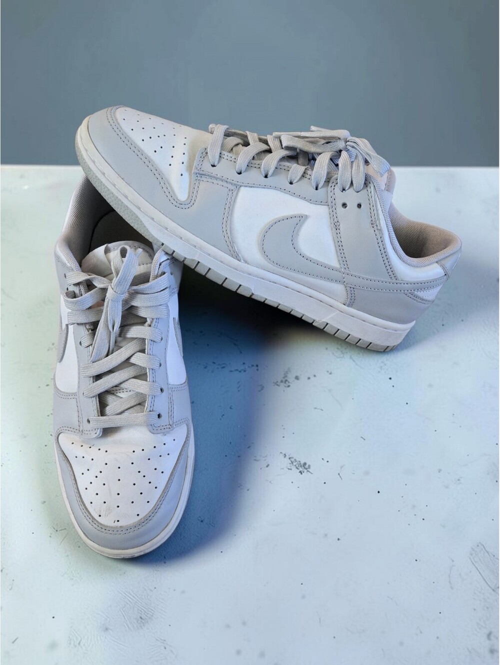 Nike Dunk Low Grey Fog DD1391-103 Men's 10 Preowned